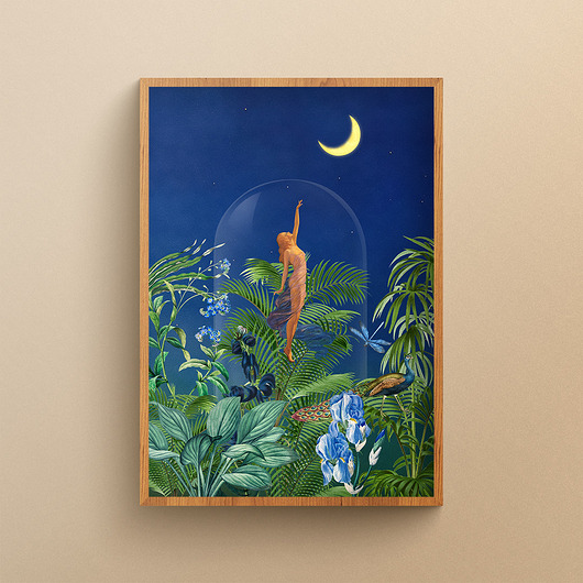 plakaty Plakat Księżyc