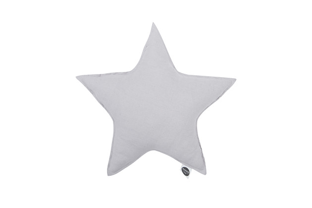 poduszki do pokoju dziecka Poduszka gwiazda szara
