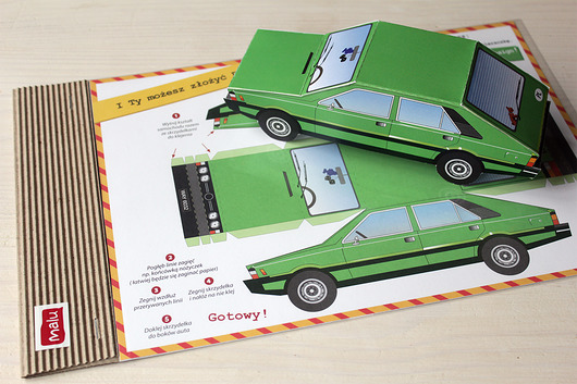puzzle dla dzieci I Ty możesz złożyć Poloneza - papercraft