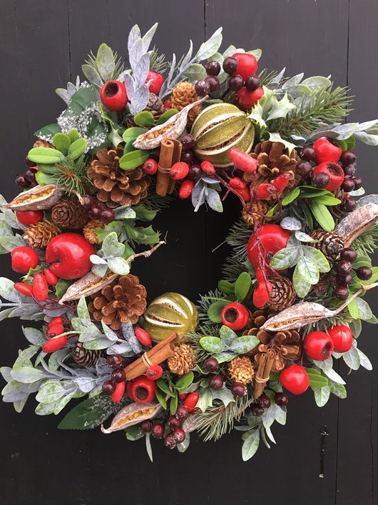 wianki bożonarodzeniowe wianek bożonarodzeniowy natura