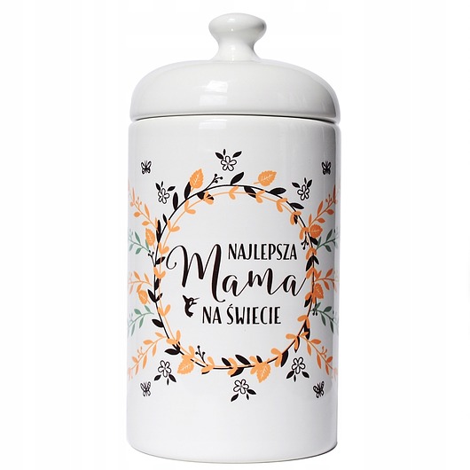 pojemniki kuchenne Najlepsza mama na świecie pojemnik do kuchni 500ml