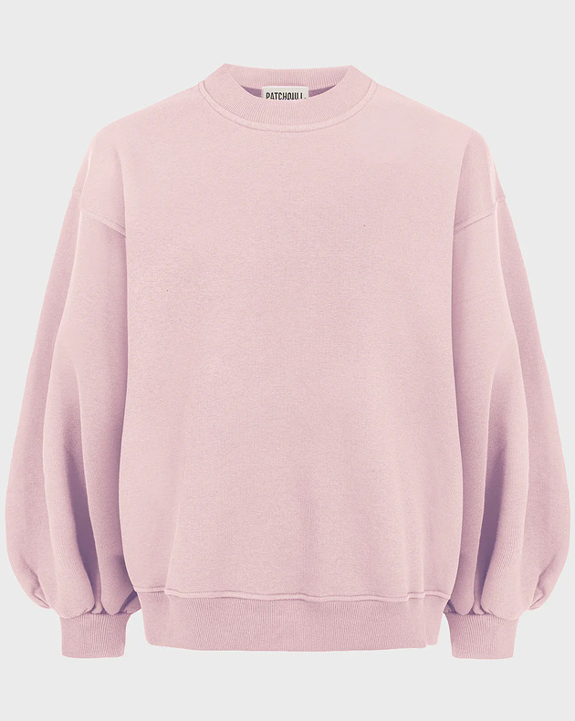 bluza bez kaptura damska Bluza Enjoyable rose