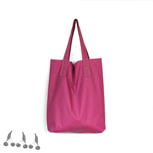 :::  ELECTRIC PINK eco-bag ::: uniqo