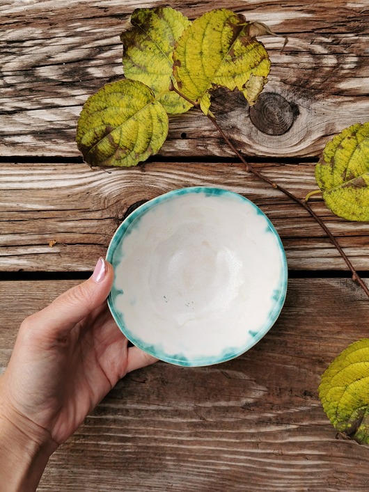 pojemniki na biżuterię Ceramiczna miseczka