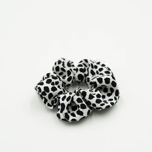 gumki do włosów Scrunchie/frotka Black&white