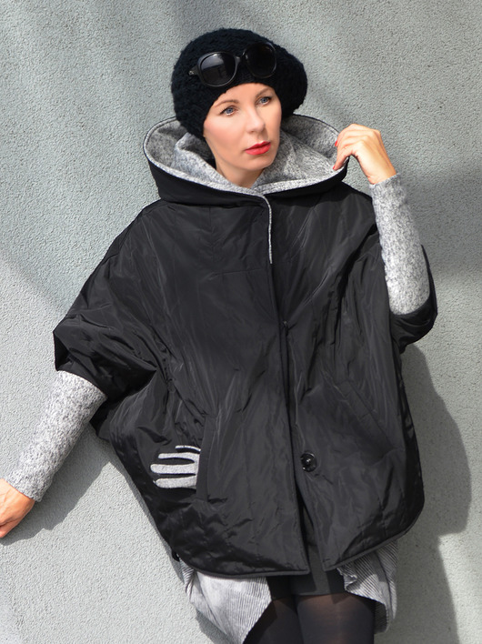 KURTKA/ PELERYNA MUI by momo momo fashion