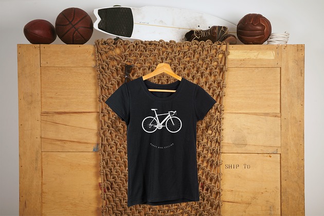 t-shirty męskie Koszulka czarna  męska Happy bike cycling