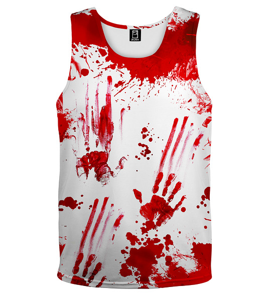 t-shirty męskie DR.CROW Bokserka Męska Zombie White