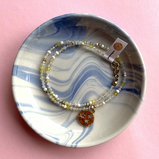 naszyjniki - inne Naszyjnik  z Kamieniami