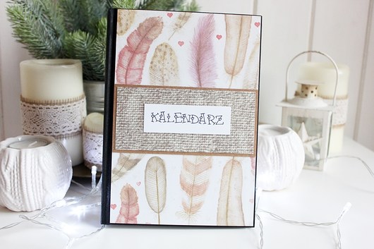 Boho kalendarz 2018 papierkarnia