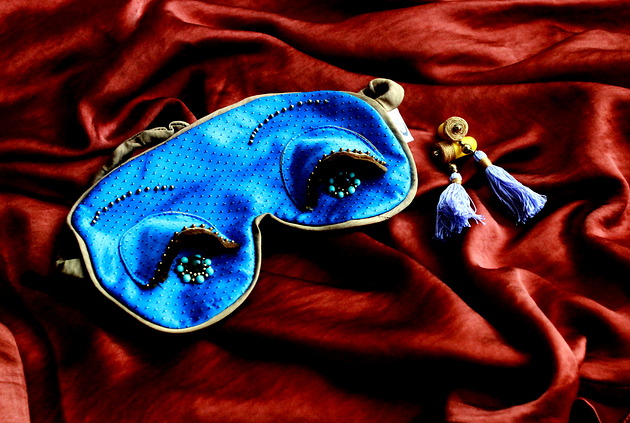 opaski na oczy Opaska Śniadanie u Tiffany'ego Holly Golightly