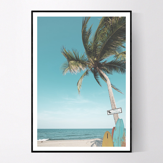 Plakat SURF UP 30x40 cm MUKKO