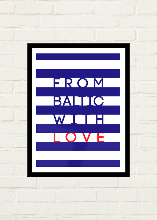 FROM BALTIC Plakat GAU Home