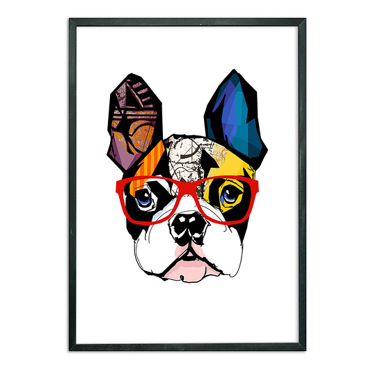 Plakat BULDOG FRANCUSKI  DEKOSKA