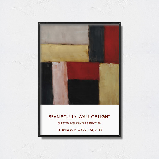 plakaty Sean Scully - Exhibition Poster