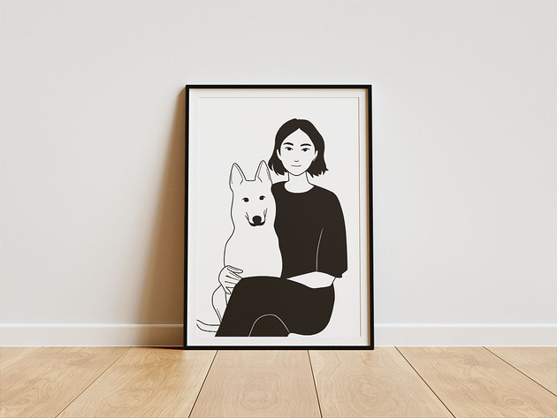 plakaty Plakat - Piesio