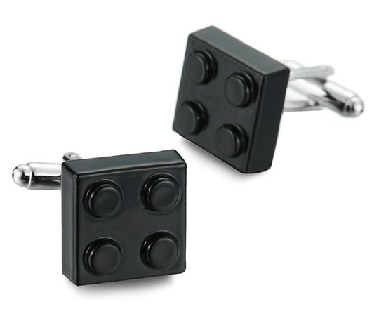 spinki do mankietów SPINKI DO MANKIETÓW koszuli MANKIETU klocki lego