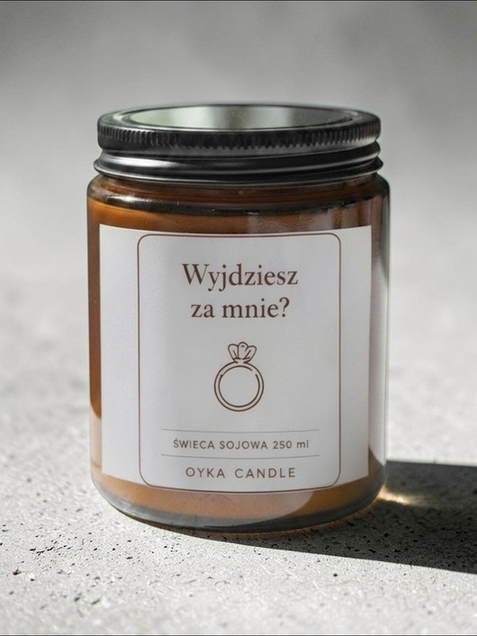 świeczniki i świece Świeca sojowa zapachowa 250 ml