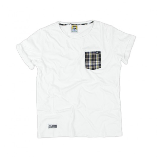 T-shirt Brown Wide Beard White The Urban Beard