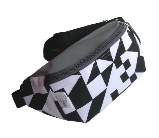 Nerka z serii GEOMETRY. Black&white Handverk