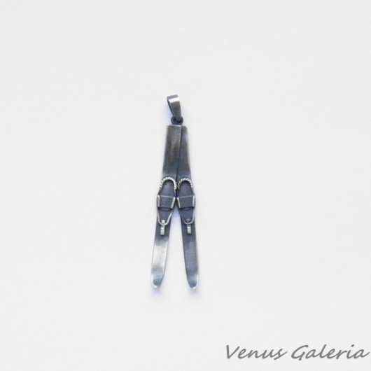 Wisiorek - Narty szare VENUS GALERIA