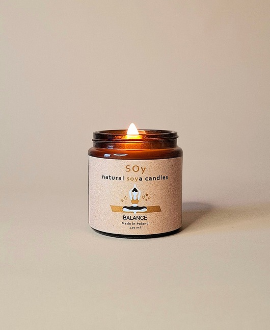 świece zapachowe Świeca sojowa BALANCE