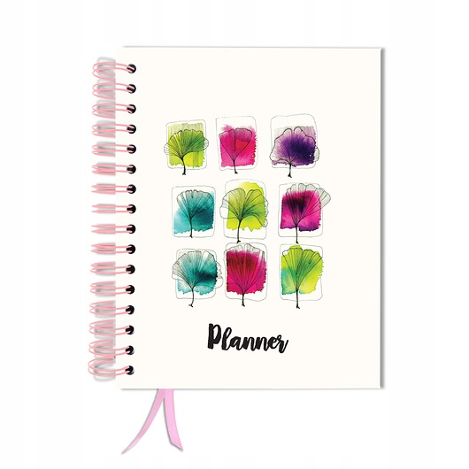 kalendarze i plannery Kalendarz terminarz bez dat planer universalny A5+