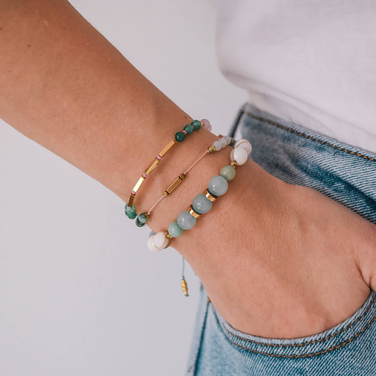 bransoletki z kamieni naturalnych Bransoletka z kamieni naturalnych - Ocean Dream