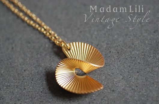 INFINITY 70's naszyjnik vintage MadamLili