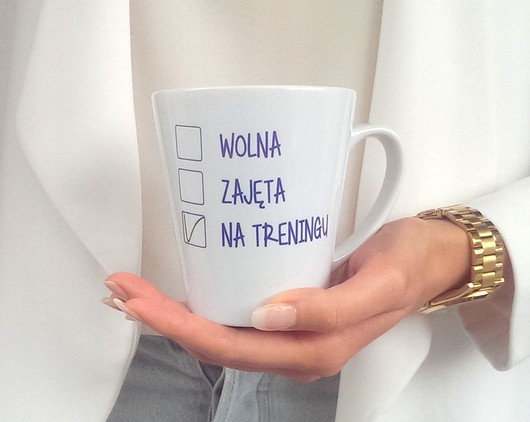 kubki Kubek Latte  TRENING