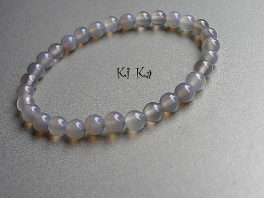  Basic grey- bransoletka KiKa pracownia