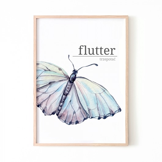 PLAKAT MOTYL P176 Yoko Design