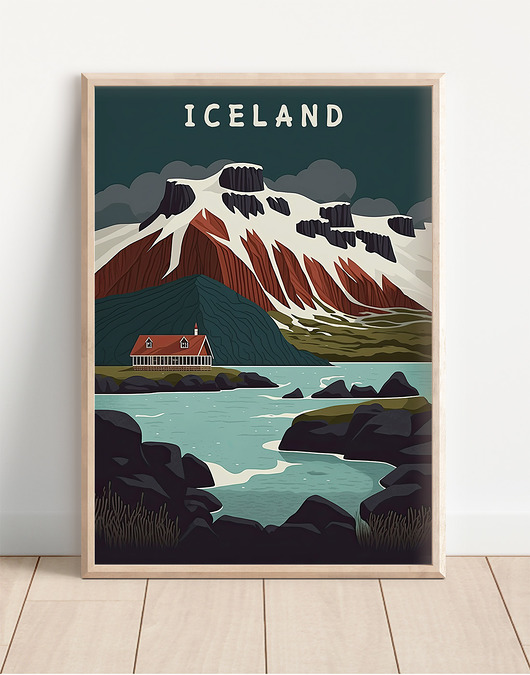 plakaty Plakat Islandia