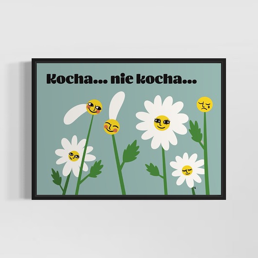 plakaty Plakat Kocha nie kocha