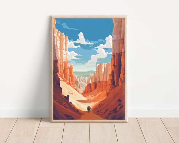 plakaty Plakat park narodowy Bryce Canyon