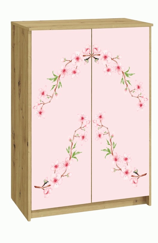 meble do pokoju dziecka Komoda/szafka boho do pokoju dziecięcego CHERRY BLOSSOM BOHO