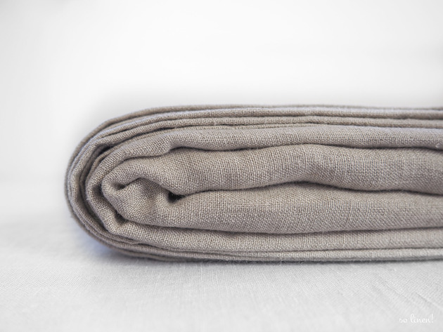 pościel Lniane Prześcieradło Płaskie NATURAL LINEN