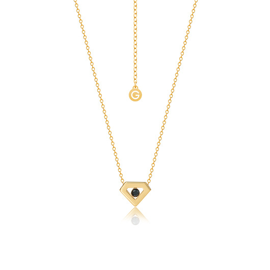 złote naszyjniki Naszyjnik diamond gold