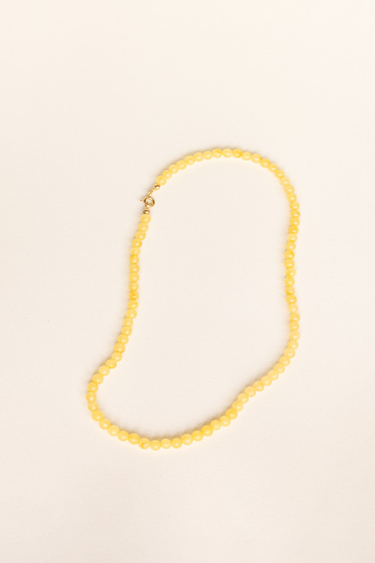 złote naszyjniki BURSZTYN pozłacane srebro / naszyjnik