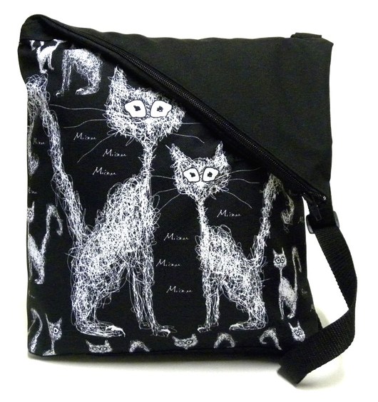 Torba listonoszka z autorskim motywem Gaul Designs