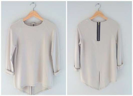 Bluza - frak basic kawa sleek