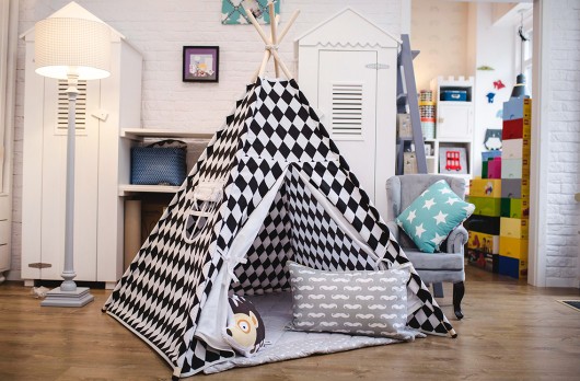 Namiot tipi w romby TeePee