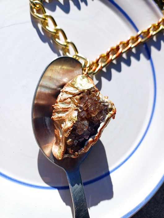 wisiory CRYSTAL WITCH - amulet z ametystem