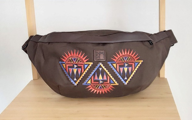 saszetka nerka Haftowana nerka XL