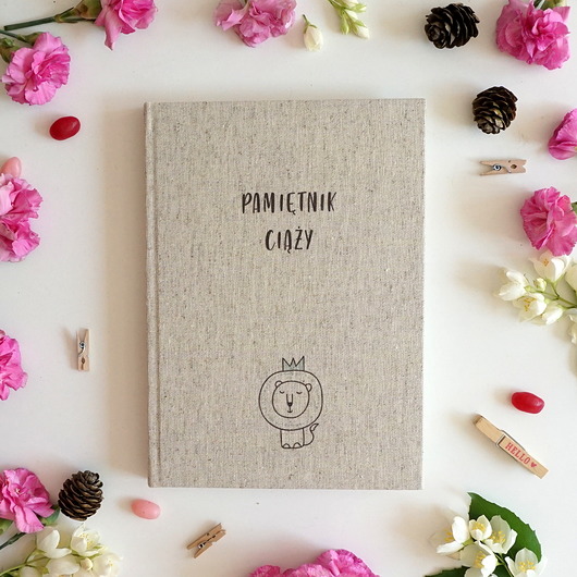 notatniki i albumy Pamiętnik ciąży  - Dziennik - Planner - Ciąża