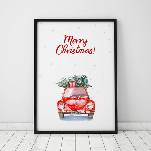 Plakat Christmas 1 COLORMINT