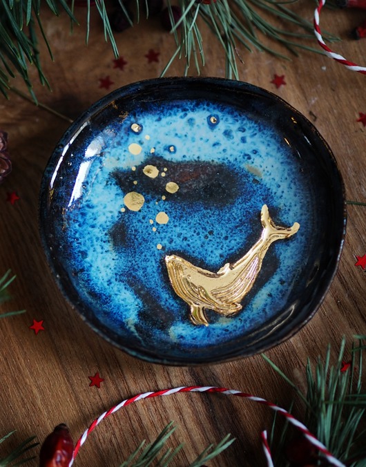 pojemniki na biżuterię Spodek na biżuterię lub palo santo