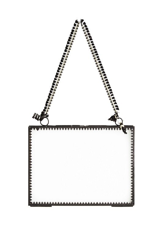 Metalowa ramka na zdjecia Manila czarna boho Home Design