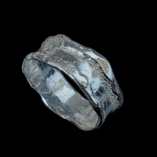 obrączki ślubne Obrączka srebrna r. 15