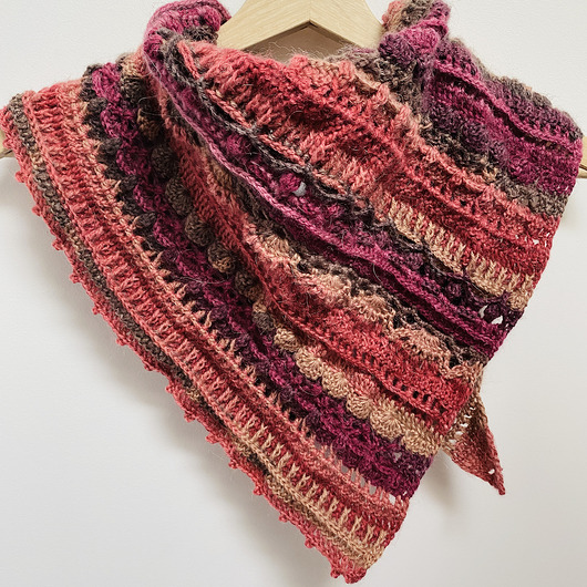 szale damskie Ciepła zapinana apaszka kolorowa chustka z wełną merino